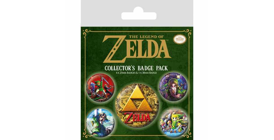 Набор значков The Legend Of Zelda (Classics)